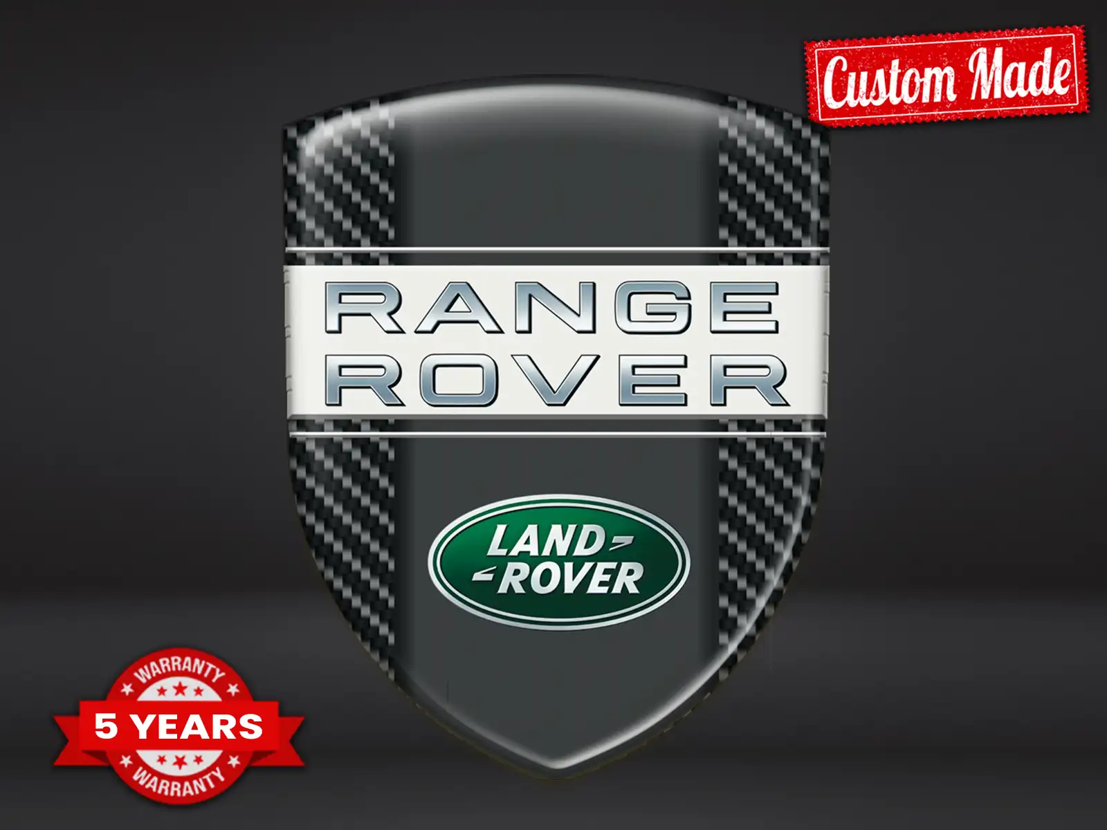 Land Rover Autoaufkleber Robust Stern Hochwertig